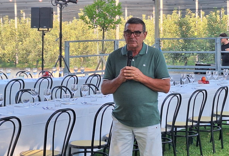 Nella foto Claudio Nonni titolare dell'aziende Nonni di Faenza